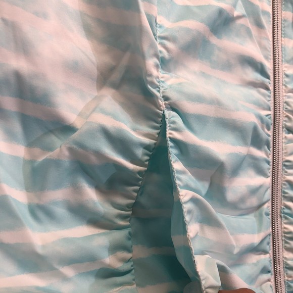 Zenergy Chico Blue/White Striped Jacket w/ Pockets Small - Picture 6 of 14
